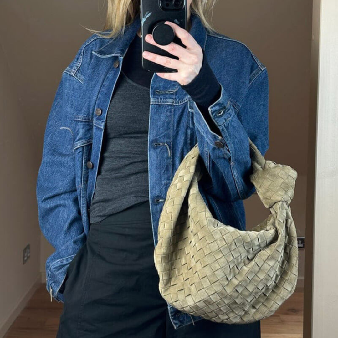 EVERLOOK® | LARGE BRAIDED WOMEN'S HANDBAG