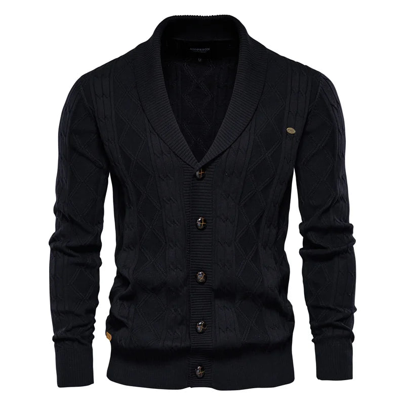 Emiel | Cardigan met knopen