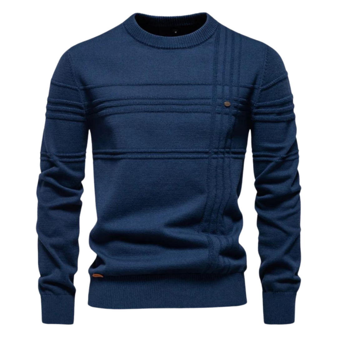 Lucas | Pullover met geruit design