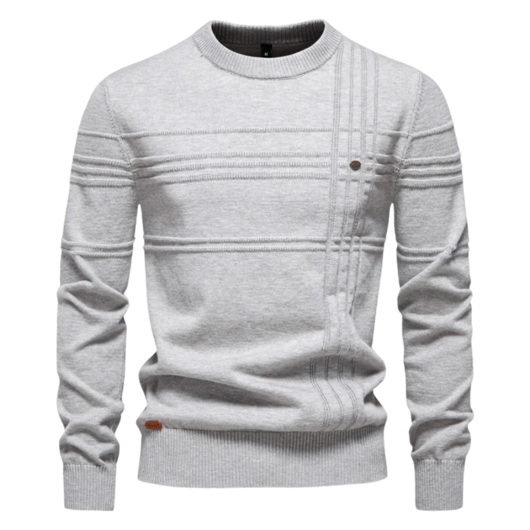 Lucas | Pullover met geruit design