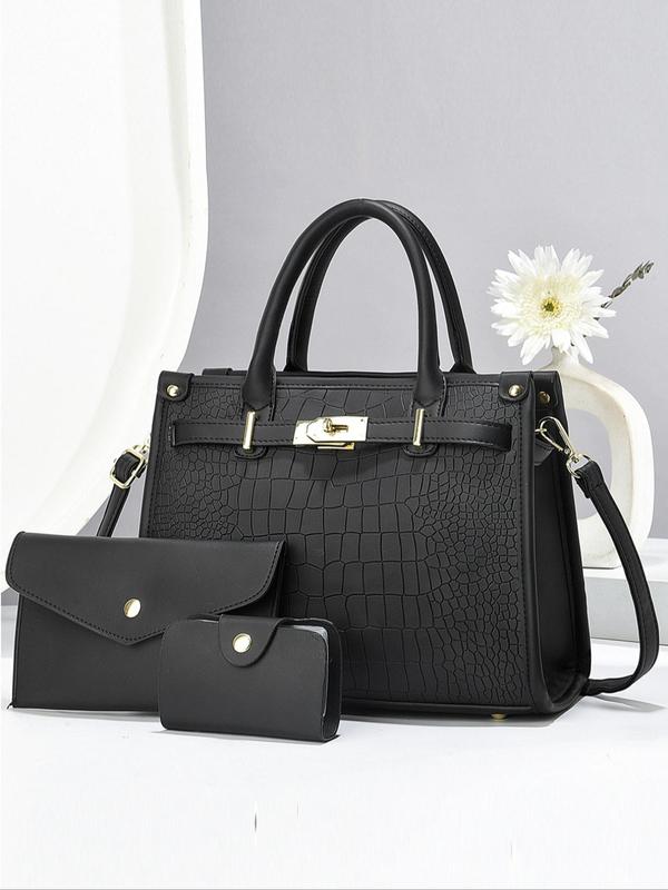 EVERLOOK® | THE ALLURE CROCO BAG