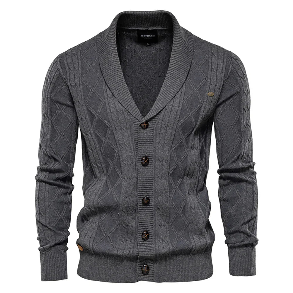 Emiel | Cardigan met knopen