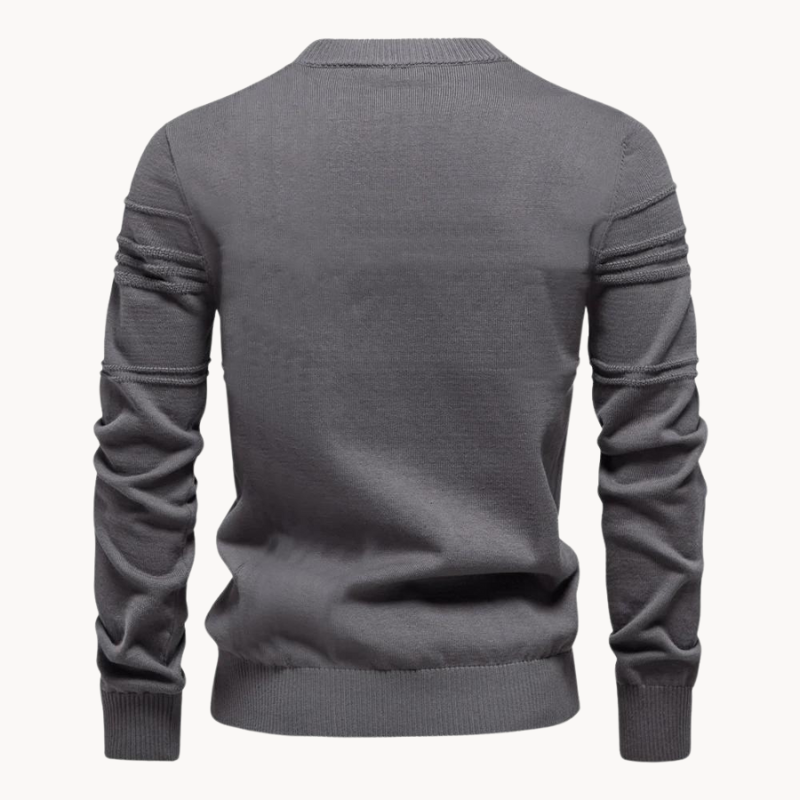 Lucas | Pullover met geruit design